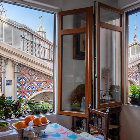 Mirador 5 Del Mercado - Con Bano Privado En El Centro De La Ciudad Vella Проживание в семье